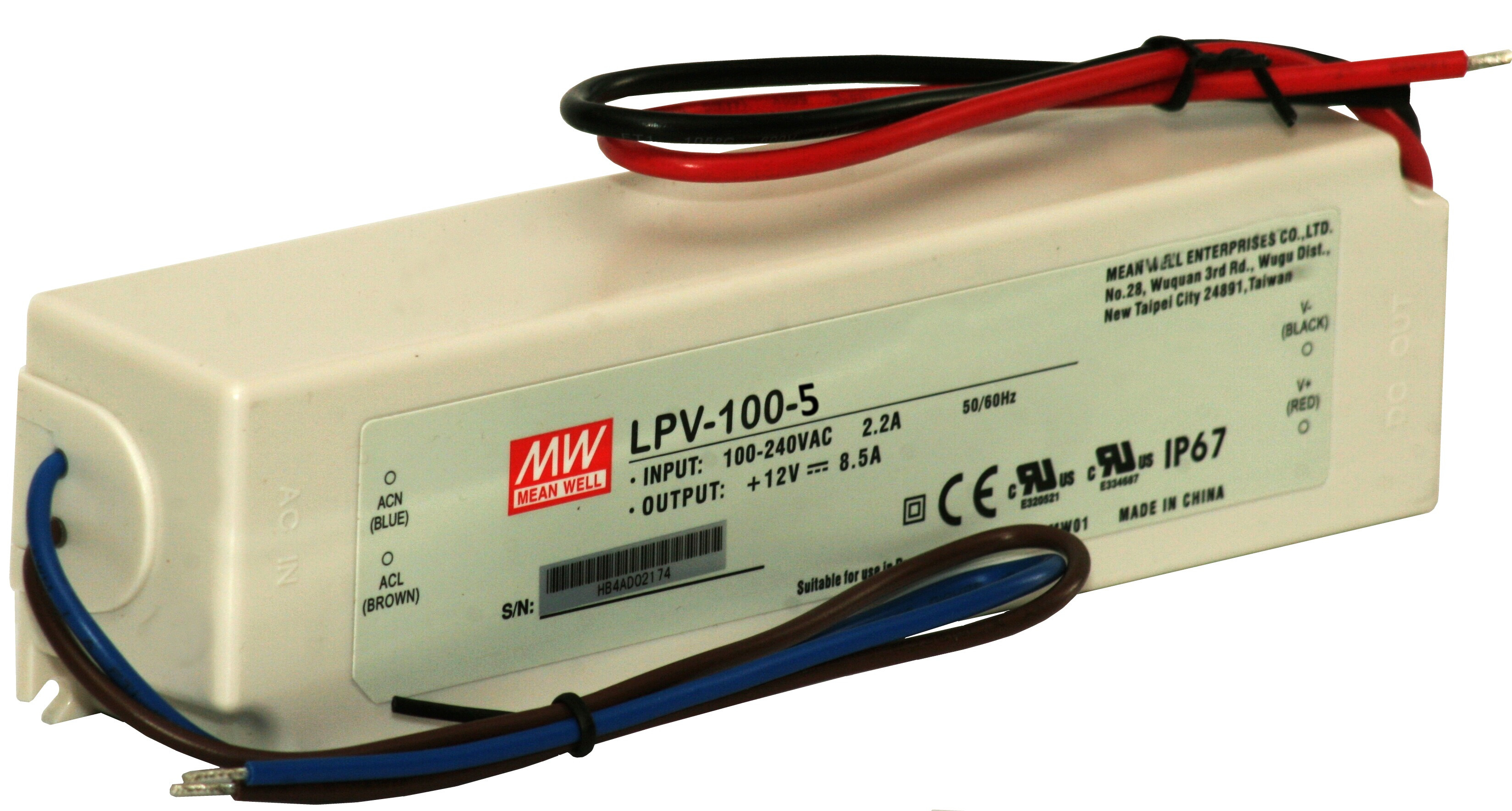 Power supply MW-LPV-100-5