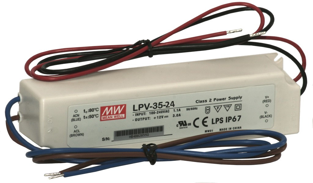 Power supply MW-LPV-35-24